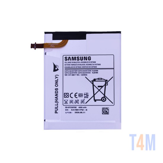 Bateria EB-BT230FBE para Samsung Galaxy Tablet T231/T230/T235/T231 4000mAh